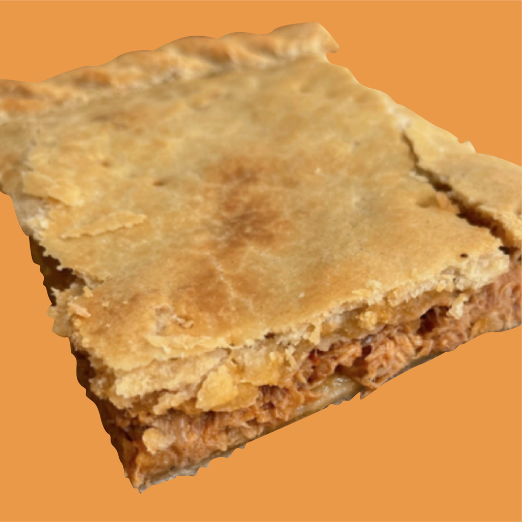 Empanada de atún y pisto